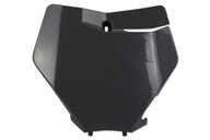 Polisport Nardo Grey Front Number Plate for KTM: SMR450 (2021-2022), SX125 (2019-2022), SX150 (2019-2022), SX250 (2019-2022), SXF250 (2019-2022), SXF350 (2019-2022), SXF450 (2019-2022), SXF450FE (2019-2021), XC125 (2021-2022), XC250 (2019), XC250 TPI (2020-2022), XC300 (2019), XC300...and more