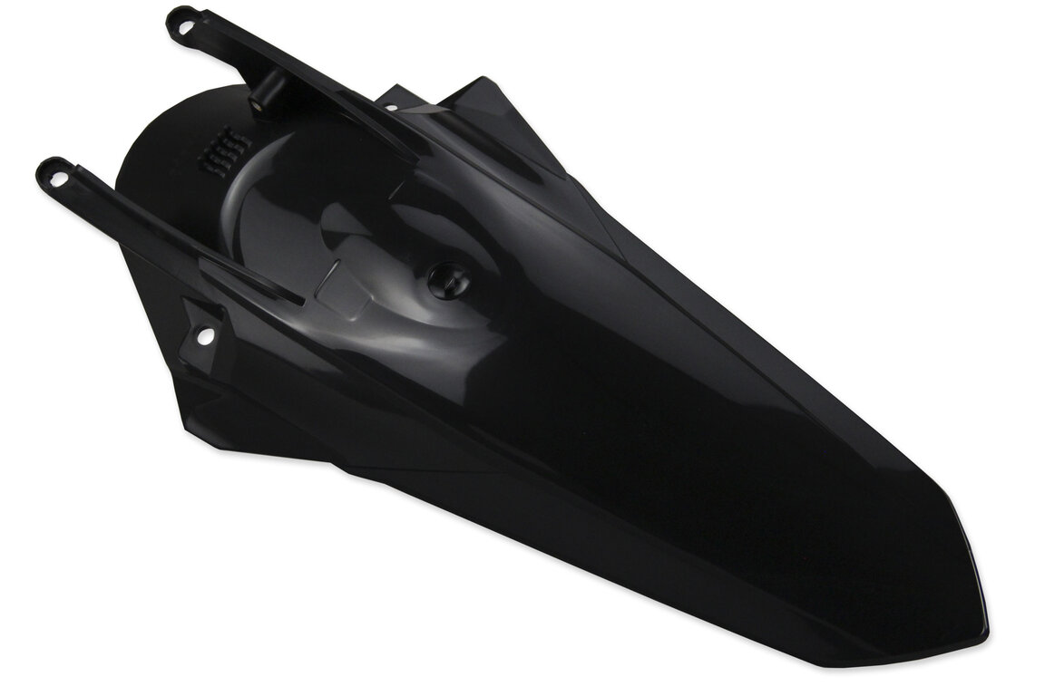 Polisport Black Rear Fender for KTM: SMR450 (2021-2022), SX125 (2019-2022), SX150 (2019-2022), SX250 (2019-2022), SXF250 (2019-2022), SXF350 (2019-2022), SXF450 (2019-2022), SXF450FE (2018-2021), XC125 (2021-2022), XC250 (2019), XC250 TPI (2020-2022), XC300 (2019), XC300...and more