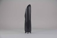 Right Side Polisport Nardo Grey Lower Fork Guards replacement plastics for 10-26 Yamaha YZ125, YZ250, YZ250F, YZ250FX, YZ450F, YZ450FX dirt bikes.