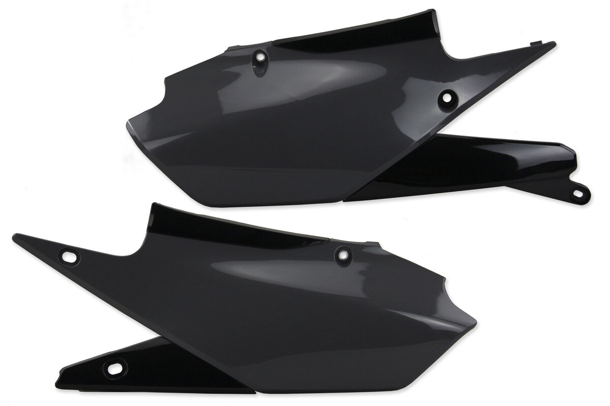 Polisport Grey Side Number Plates 18-24 Yamaha YZF, WRF