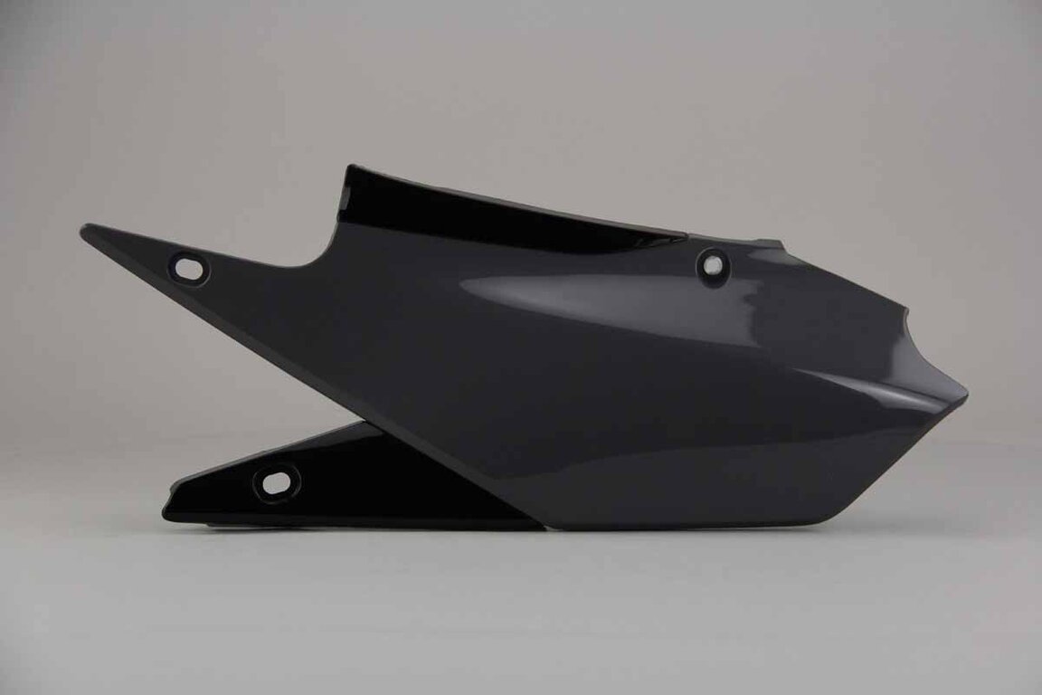 Left Side Polisport Nardo Grey Side Number Plates replacement plastics for 18-24 Yamaha WRF, YZ250F, YZ250FX, YZ450F, YZ450FX dirt bikes.
