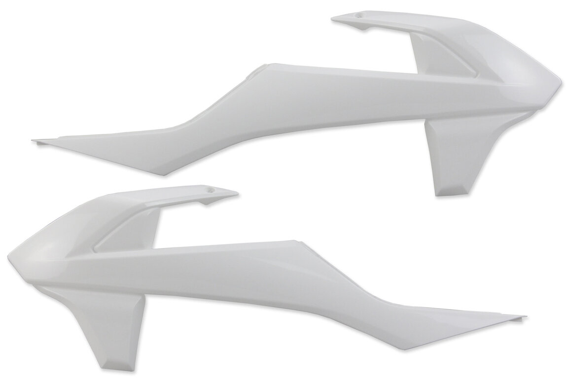 UFO White (19 white) Radiator Shroud Set for KTM: SX85 (2018-2024)