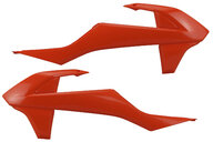 Polisport Orange Radiator Shroud Set for KTM: SX85 (2018-2024)