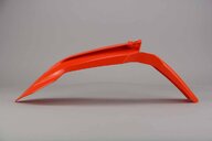 Polisport Orange Front Fender replacement plastics for 18-24 KTM SX85 dirt bikes 360 view