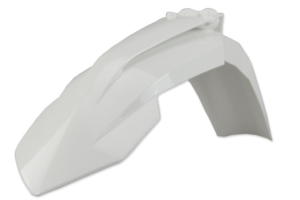 Polisport Old White Front Fender for KTM: SX85 (2018-2024)