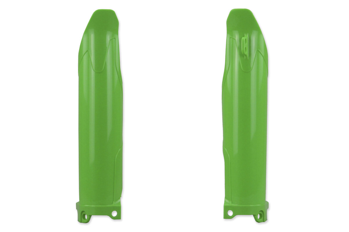 Polisport Green Lower Fork Guards 09-26 KLX, KX250F, KX450F