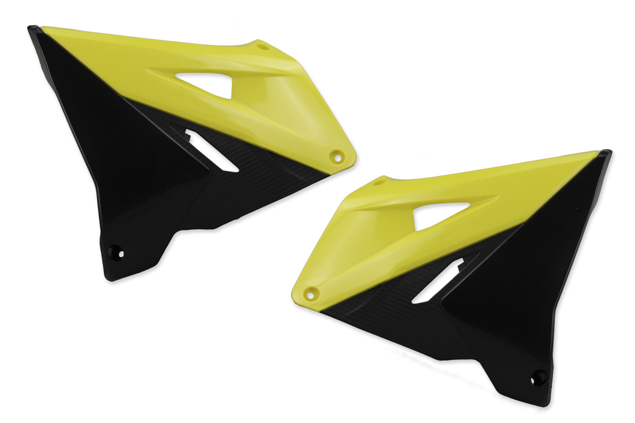thumbnail image 2 of Polisport Green Radiator Shroud Set 06-08 KX250F 2 of 14