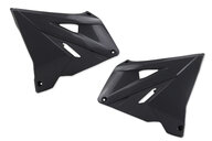 Polisport Nardo Grey Restyled Radiator Shroud Set for Suzuki: RM125 (2001-2008), RM250 (2001-2008)