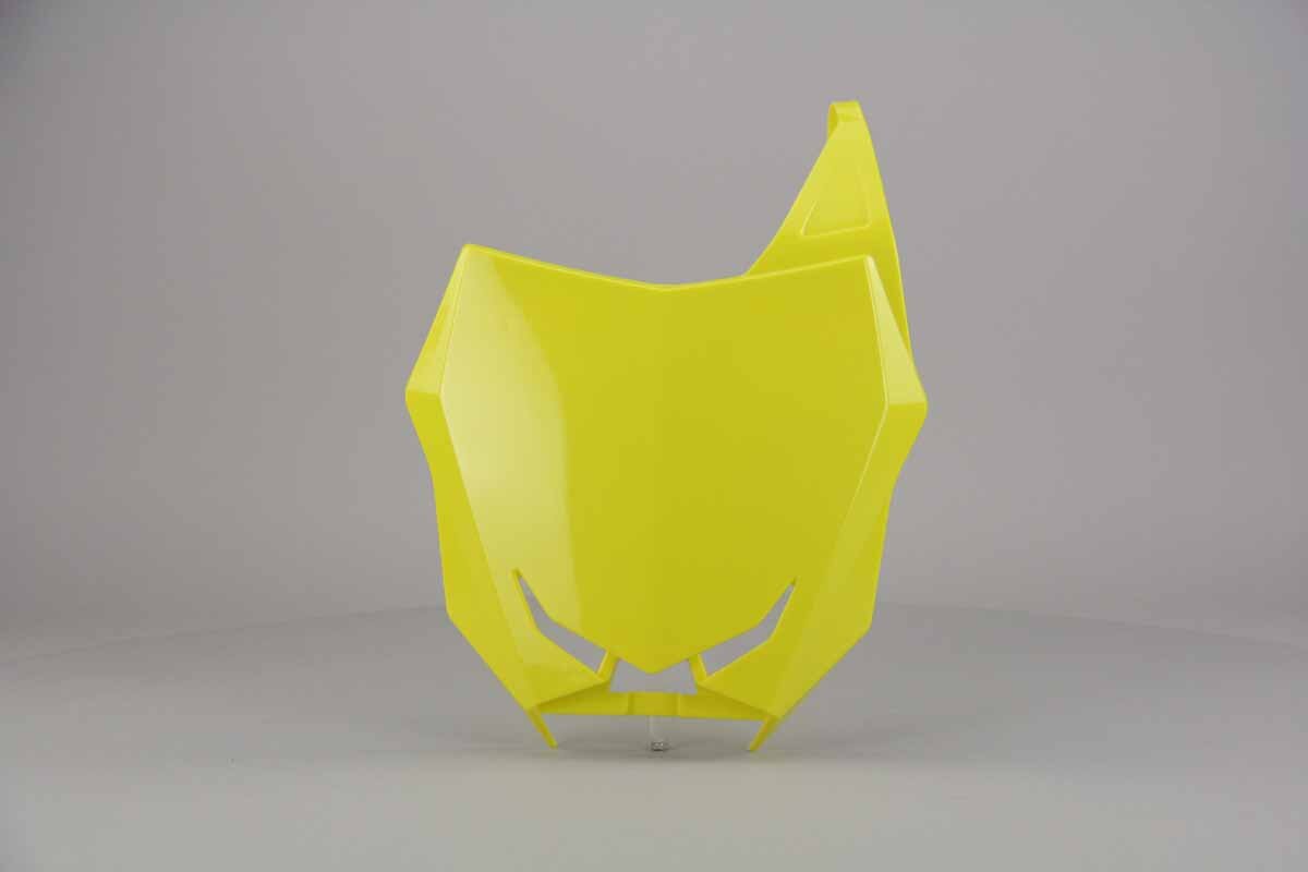 Polisport Yellow Restyled Front Number Plate 01-08 RM125, RM250