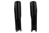 Polisport Black Lower Fork Guards for Honda: CRF250R (2019-2027), CRF250RWE (2025-2026), CRF250RX (2019-2027), CRF450L (2019-2020), CRF450R (2019-2026), CRF450RL (2021-2027), CRF450R-S (2022-2024), CRF450RWE (2021-2026), CRF450RX (2019-2026), CRF450X (2019-2027), HRC Works Edition (2027)