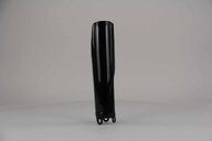 Right Side Polisport Black Lower Fork Guards replacement plastics for 19-27 Honda CRF250, CRF450, HRC Works Edition dirt bikes.