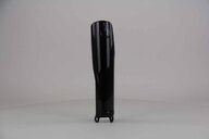 Left Side Polisport Black Lower Fork Guards replacement plastics for 19-26 Honda CRF250, CRF450 dirt bikes.