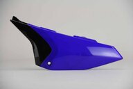 Left Side UFO Blue Side Number Plates replacement plastics for 18-27 Yamaha YZ65 dirt bikes.