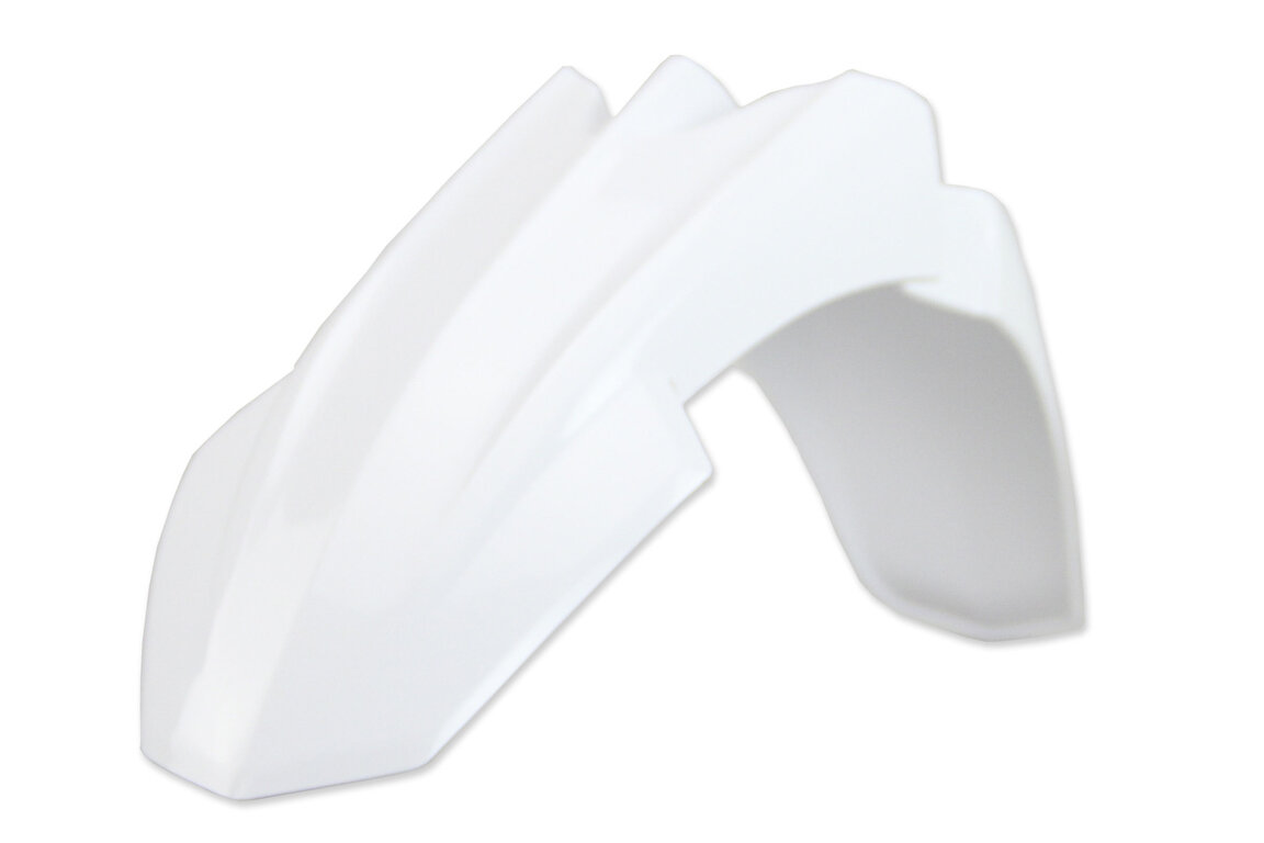 UFO White Front Fender for Yamaha: YZ65 (2018-2026)