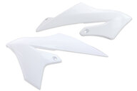 UFO White Radiator Shroud Set for Yamaha: YZ65 (2018-2026)