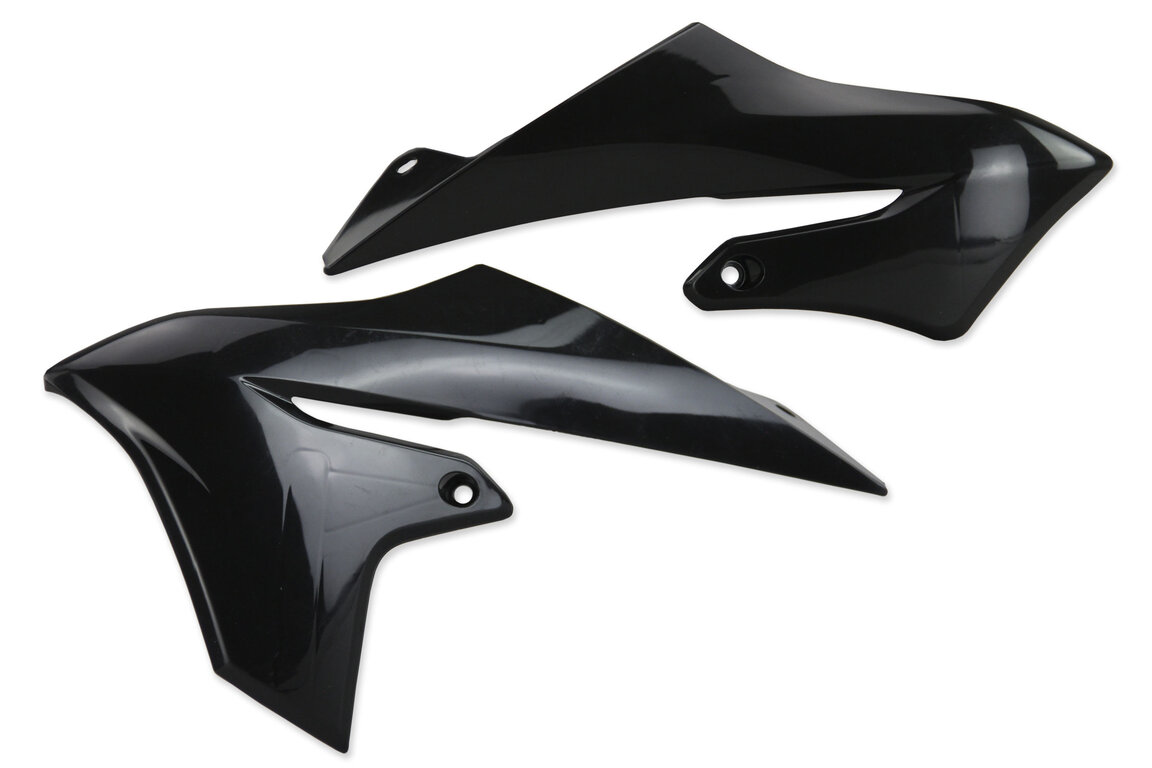 UFO Black Radiator Shroud Set for Yamaha: YZ65 (2018-2027)