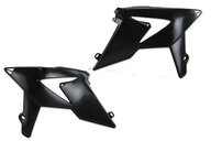 Polisport Black Radiator Shroud Set for Beta: 125 RR (2018-2019), 125 RR Race Edition (2019), 200 RR (2019), 250 RR (2013-2019), 250 RR Race Edition (2014-2019), 300 RR (2013-2019), 300 RR Race Edition (2013-2019), 350 RR (2013-2016), 350 RR Race Edition (2013, 2016-2019), 350 R...and more