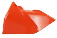 Polisport Orange Airbox Covers for KTM: EXC250F (2017-2019), EXC300 (2017-2019), EXC350F (2017-2019), EXC450F (2017-2019), EXC500F (2017-2019), SX125 (2016-2018), SX150 (2016-2018), SX250 (2017-2018), SXF250 (2016-2018), SXF250FE (2015-2017), SXF350 (2016-2018), SXF450 (201...and more