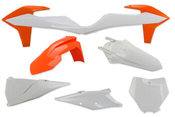 Complete Plastic Kit for KTM: SX125 (2 Stroke) (2019-22) / SX150 (2 Stroke) (2019-22) / SX250 (2 Stroke) (2019-22) / SXF250 (2019-22) / SXF350 (2019-22) / SXF450 (2019-22) / SXF450 (Factory Edition) (2018-21) / XC125 (2021-22) / XC250 (2 Stroke) (2019) / XC250 TPI (2 Stroke) (2020-22) / XC300 (2 Stroke) (2019) / XC300 TPI (2 Stroke) (2020-22) / XCF250 (2019-22) / XCF350 (2019-22) / XCF450 (2019-22) | DeCal Works
