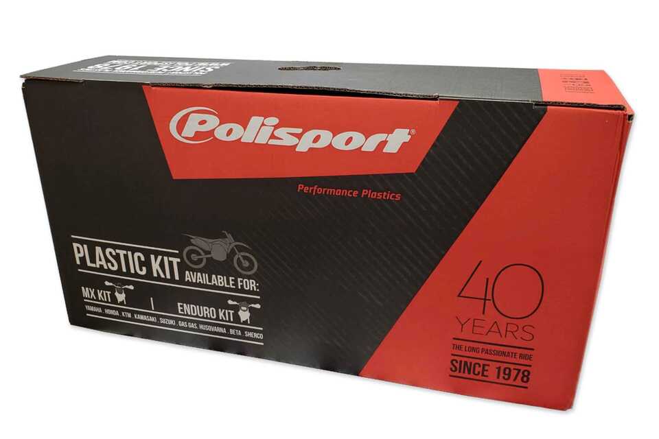 Polisport Plastic Kit with Lower Forks 2016 Kawasaki KX450F, 2017 Kawasaki KX450F, 2018 Kawasaki KX450F | DeCal Works