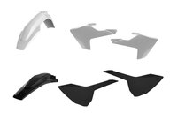 Polisport White / Black Plastic Kit for Husqvarna: FC250 (2016-2018), FC350 (2016-2018), FC450 (2016-2018), TC125 (2016-2018), TC250 (2017-2018)
