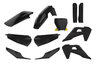 Black Plastic Kit FC250, FC350, FC450, FC450 Rockstar Edition, TC125, TC250