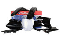 Polisport Black Plastic Kit for Yamaha: YZ250F (2006-2009), YZ450F (2006-2009)