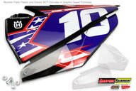 Polisport Clear Graphic Guards for Husqvarna: FC250 (2019-2022), FC350 (2019-2022), FC450 (2019-2022), FC450 Rockstar Edition (2018-2021), FE250 (2022-2023), FE350 (2020-2023), FE350s (2020, 2022-2023), FE450 (2020-2023), FE501 (2020-2023), FE501s (2020-2023), FX350 (2019-2...and more