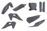 Nardo Grey Plastic Kit FC250, FC350, FC450, FC450 Rockstar Edition, TC125, TC250