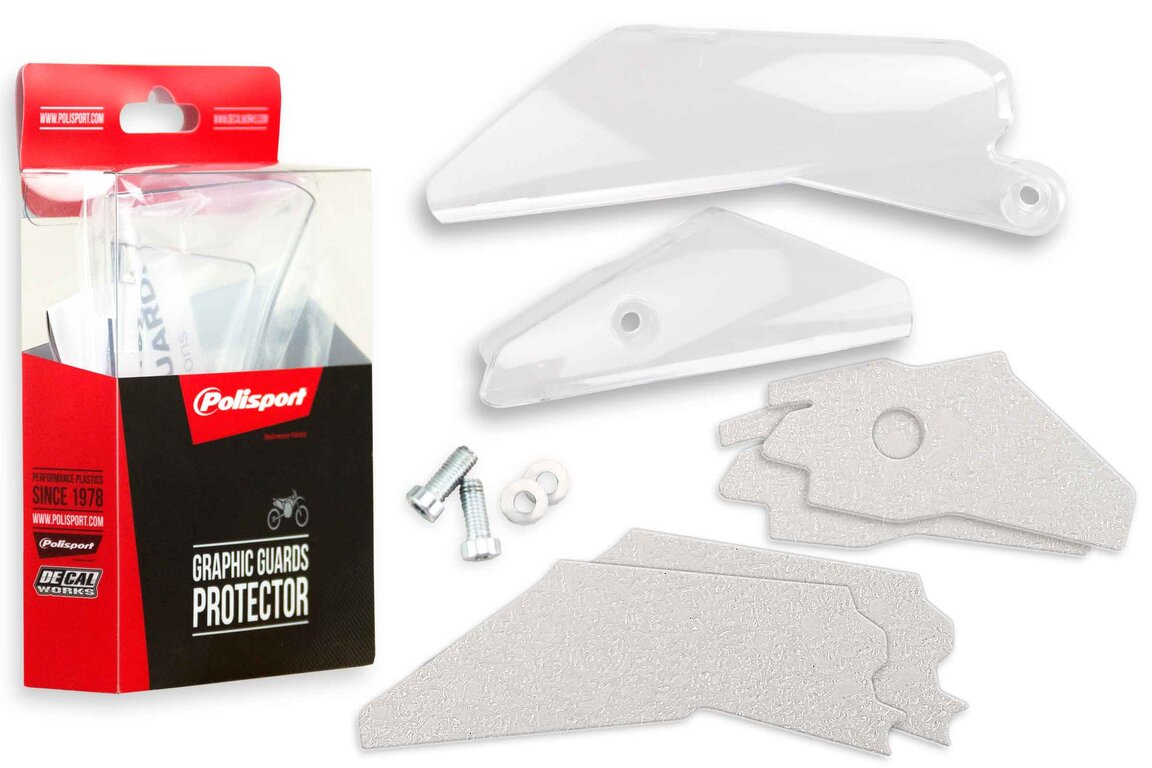 Graphic Guards with Gripper DeCals Kit for 18-24 Yamaha WRF, YZ250F, YZ250FX, YZ450F, YZ450FX