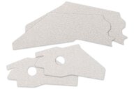 DeCal Works Clear Gripper Gripper DeCals for Graphic Guards for Yamaha: WR250F (2020-2024), WR450F (2019-2023), YZ250F (2019-2023), YZ250FX (2020-2024), YZ450F (2018-2022), YZ450FX (2019-2023)