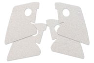 DeCal Works Clear Gripper Gripper DeCals for Graphic Guards for Honda: CRF250R (2018-2021), CRF450L (2019-2020), CRF450R (2017-2020), CRF450RL (2021-2027), CRF450R-S (2022)