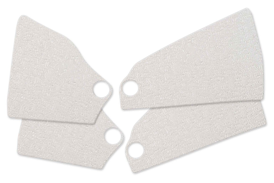 DeCal Works Clear Gripper Gripper DeCals for Graphic Guards for Husqvarna: FC250 (2019-2022), FC350 (2019-2022), FC450 (2019-2022), FC450 Rockstar Edition (2018-2021), FE250 (2022-2023), FE350 (2020-2023), FE350s (2020, 2022-2023), FE450 (2020-2023), FE501 (2020-2023), FE501s (2020-2023), FX350 (2019-2...and more