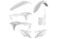 Polisport White Plastic Kit for Kawasaki: KX250F (2017-2020)