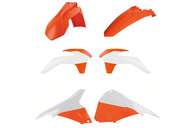 Polisport OEM 20 Color Plastic Kit for KTM: EXC125 (2016), EXC200 (2016), EXC250 (2016), EXC250F (2014-2016), EXC300 (2014, 2016), EXC350F (2014-2016), EXC450 (2014-2016), EXC500 (2014-2016), XCF250W (2014-2016), XCF350W (2014-2016)