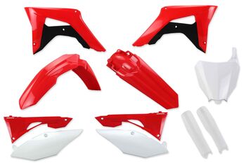 Complete Plastic Kit With Lower Forks for Honda: CRF250R (2019-21) / CRF450R (2019-20) / CRF450R-S (2022) | DeCal Works