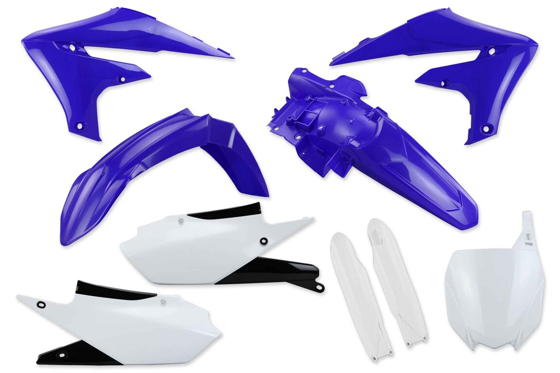 Mix & Match Plastic Kit With Lower Forks for 18-24 Yamaha YZ250F, YZ250FX, YZ450F, YZ450FX