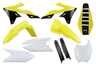 Complete Plastic Kit with Lower Forks  & Seat Cover 2019 Suzuki RMZ250, 2020 Suzuki RMZ250, 2021 Suzuki RMZ250, 2022 Suzuki RMZ250, 2023 Suzuki RMZ250, 2024 Suzuki RMZ250, 2018 Suzuki RMZ450, 2019 Suzuki RMZ450, 2020 Suzuki RMZ450, 2021 Suzuki RMZ450, 2022 Suzuki RMZ450, 2023 Suzuki RMZ450,...and more | DeCal Works