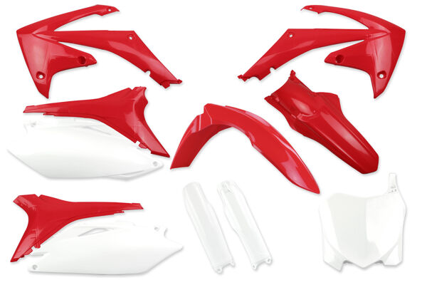 Complete Plastic Kit With Lower Forks for Honda: CRF250R (2011-13) / CRF450R (2011-12) | DeCal Works