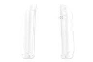UFO White Lower Fork Guards for GasGas: MC85 (2021-2024), Husqvarna: TC85 (2018-2024), KTM: SX85 (2018-2026)