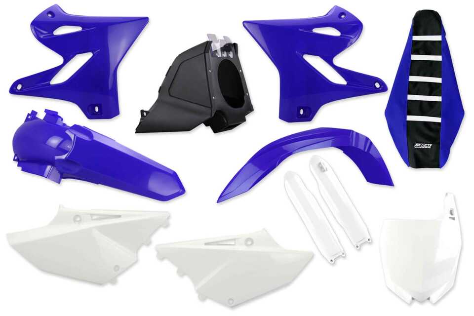  Complete Plastic Kit With Lower Forks & Seat Cover 2008 Yamaha YZ125, 2009 Yamaha YZ125, 2010 Yamaha YZ125, 2011 Yamaha YZ125, 2012 Yamaha YZ125, 2013 Yamaha YZ125, 2014 Yamaha YZ125, 2008 Yamaha YZ250, 2009 Yamaha YZ250, 2010 Yamaha YZ250, 2011 Yamaha YZ250, 2012 Yamaha YZ250, 2013 Yamaha...and more