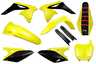 Complete Plastic Kit With Lower Forks & Seat Cover 2010 Suzuki RMZ250, 2011 Suzuki RMZ250, 2012 Suzuki RMZ250, 2013 Suzuki RMZ250, 2014 Suzuki RMZ250, 2015 Suzuki RMZ250, 2016 Suzuki RMZ250, 2017 Suzuki RMZ250, 2018 Suzuki RMZ250 | DeCal Works