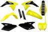 Mix & Match Plastic Kit With Lower Forks & Seat Cover 2008 Suzuki RMZ450, 2009 Suzuki RMZ450, 2010 Suzuki RMZ450, 2011 Suzuki RMZ450, 2012 Suzuki RMZ450, 2013 Suzuki RMZ450, 2014 Suzuki RMZ450, 2015 Suzuki RMZ450, 2016 Suzuki RMZ450, 2017 Suzuki RMZ450 | DeCal Works