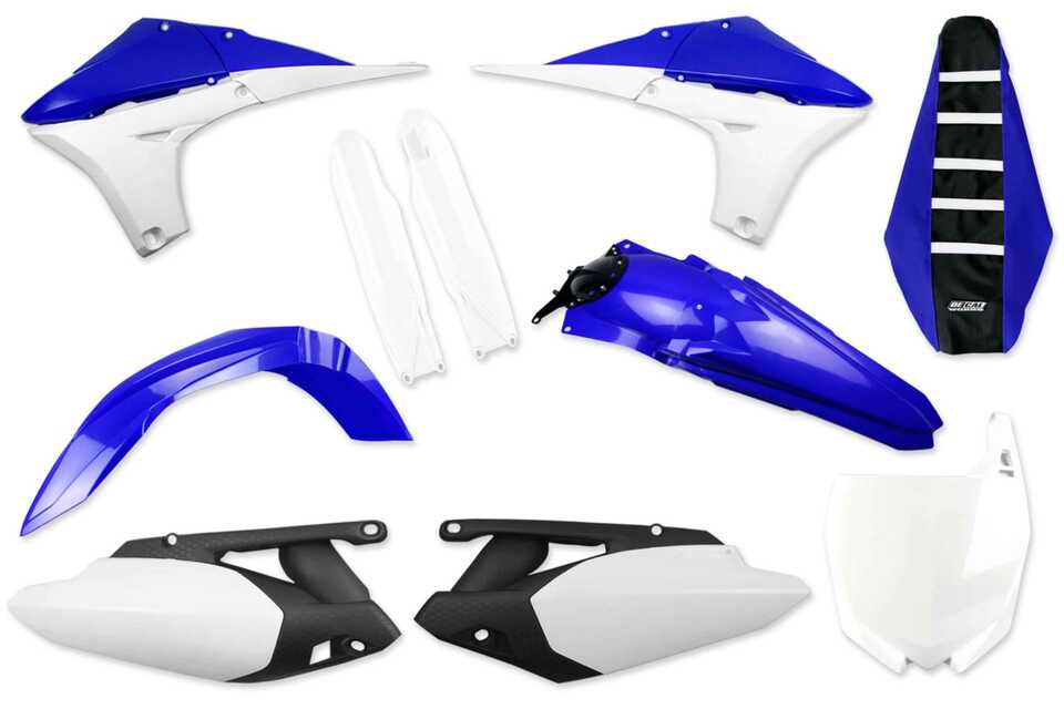 Complete Plastic Kit With Lower Forks & Seat Cover 2010 Yamaha YZ450F, 2011 Yamaha YZ450F, 2012 Yamaha YZ450F, 2013 Yamaha YZ450F | DeCal Works