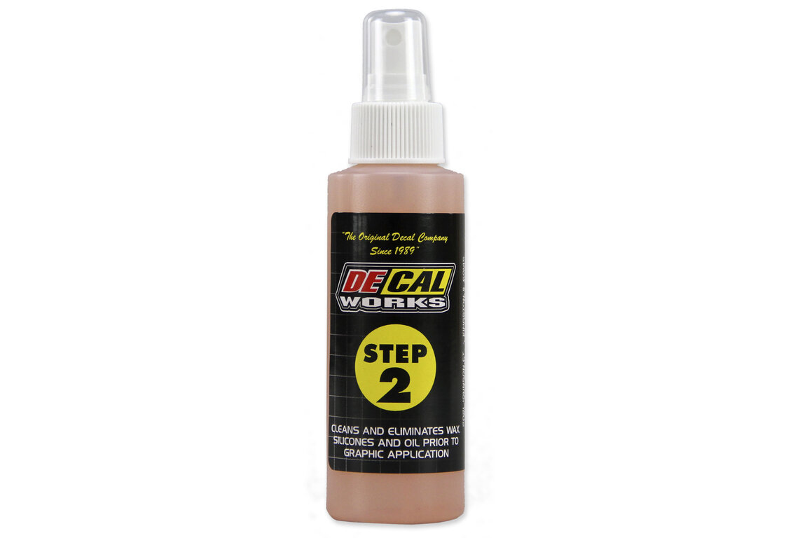 DeCal Works DeCal Step 2 Fluid 3oz Application System Replacement Fluid for 