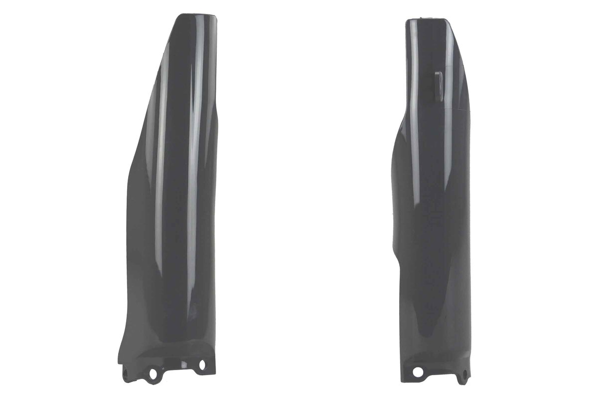 Polisport Fork Guards (Black) For Kawasaki KX250 2004-2007 & KX125 2004-2005 - 8398000002