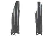 Polisport Nardo Grey Lower Fork Guards for Kawasaki: KX125 (2004-2007), KX250 (2004-2006), KX250F (2004-2005), Suzuki: RMZ250 (2004-2006)