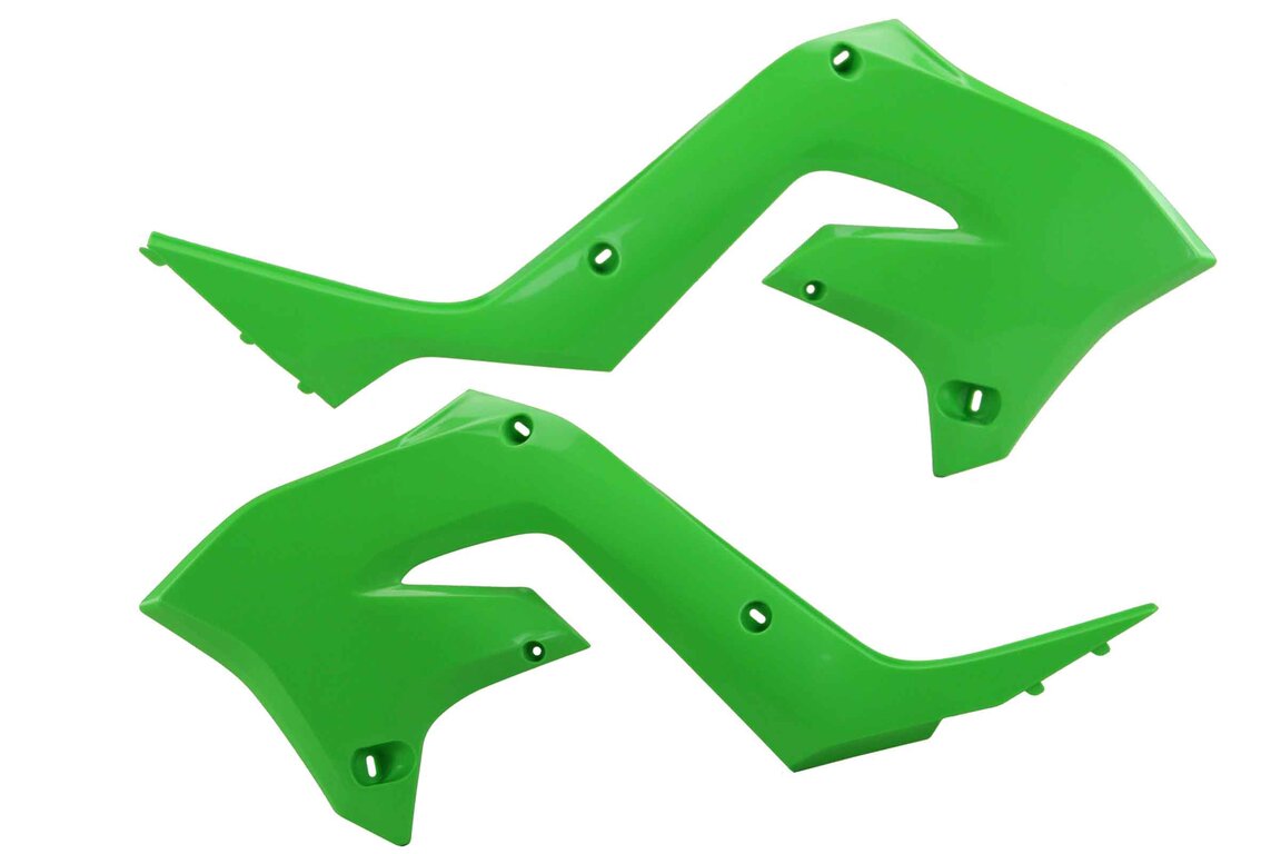 DeCal Works  Mix & Match Restyled Plastic Kit With Lower Forks for Kawasaki: KX125 (2003), KX250 (2003)