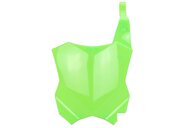 Polisport Flo Lime Green Restyled Front Number Plate for Kawasaki: KX125 (2003-2007), KX250 (2003-2007)