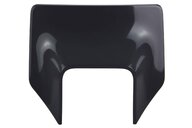 Polisport Nardo Grey Front Number Plate Headlight Mask for Husqvarna: FE250 (2017-2019), FE350 (2017-2019), FE350s (2018), FE450 (2017-2019), FE501 (2017-2019), TE150 (2017-2019), TE250 (2017-2018), TE250i (2019), TE300 (2017-2018), TE300i (2019)